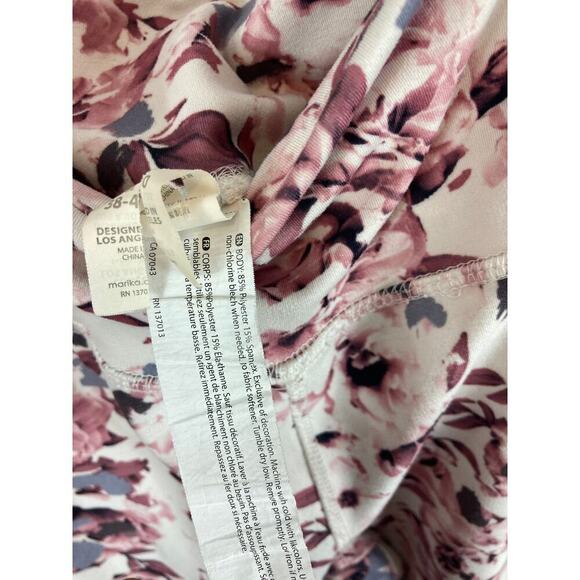 Marika Floral Patterned Athletic Leggings Size Medium - Picture 4 of 7